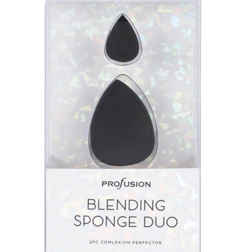 Profusion Blending Sponge Duo – Black (2pc Set)